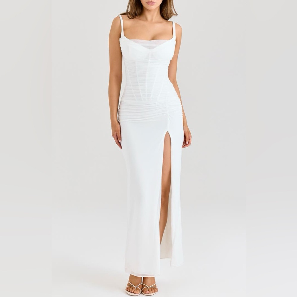 House of CB White Maxi Dress - Picture 2 of 8